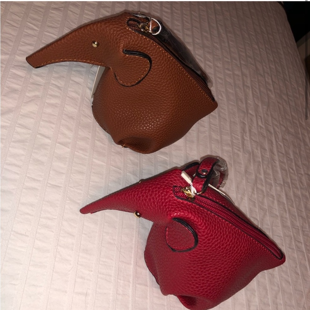Vegan elephant bags never used